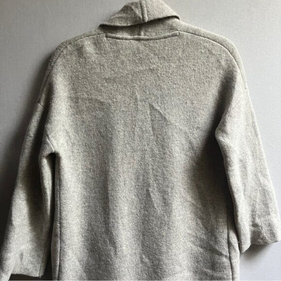 Madewell 100% Merino Wool open knit duster cardigan jacket Sz XS - Picture 4 of 13